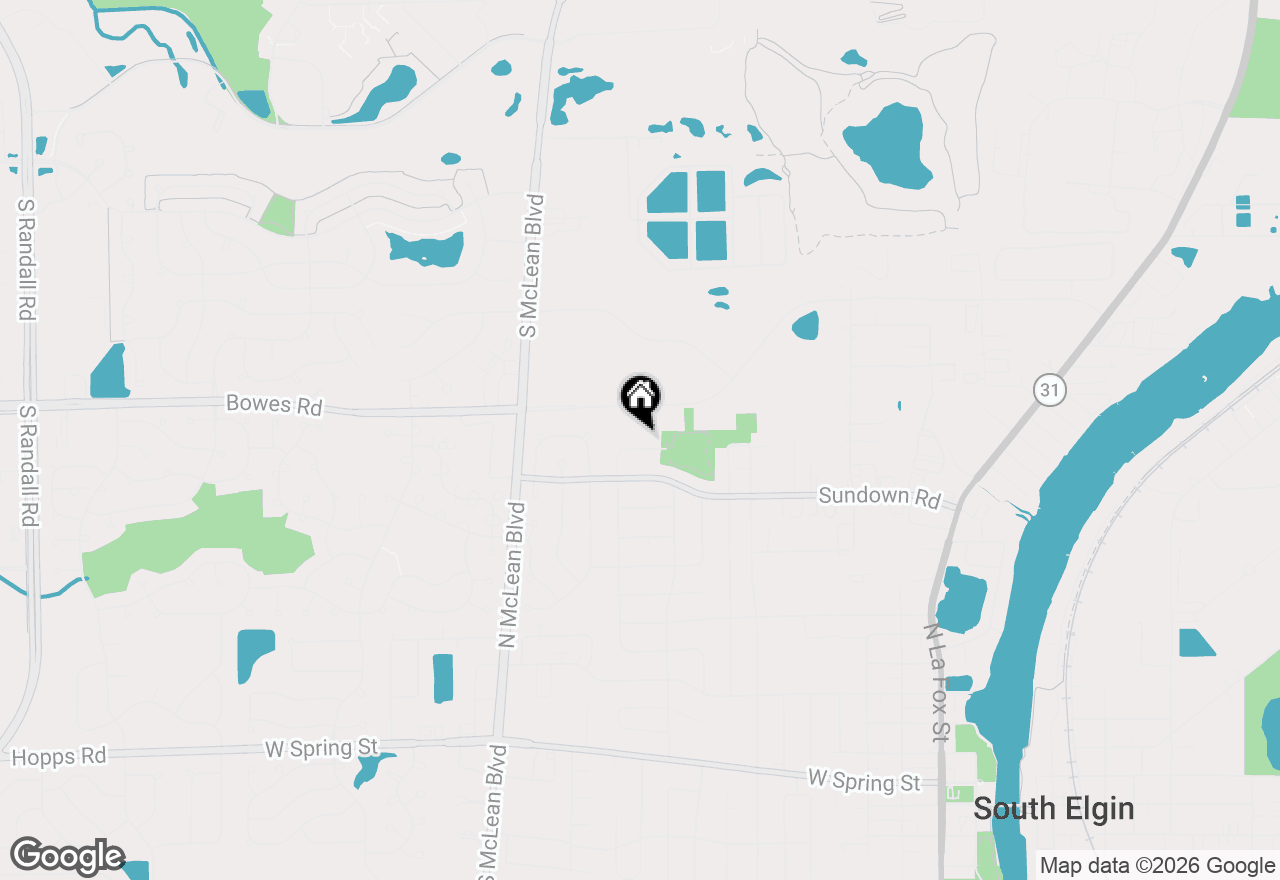 Map of 766 Michigan Avenue, South Elgin, IL 60177