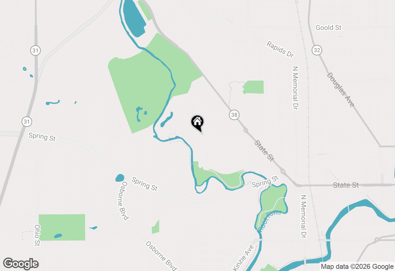 Map of 2801 W High St, Racine, WI 53404