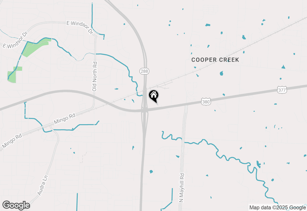 Map of 0000 E Us Hwy 380, Denton, TX 76208