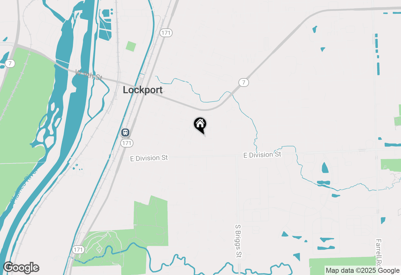 Map of 1111 S Lincoln Street #2, Lockport, IL 60441