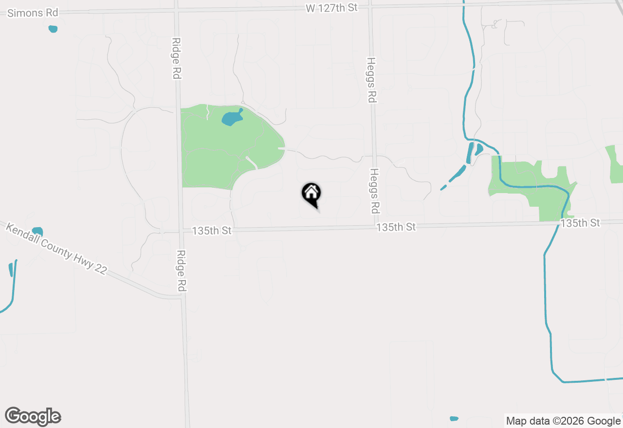 Map of 26313 W Sablewood Circle, Plainfield, IL 60585