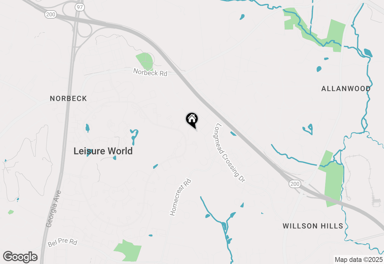Map of 2921 N Leisure World Boulevard #1-226, Silver Spring, MD 20906