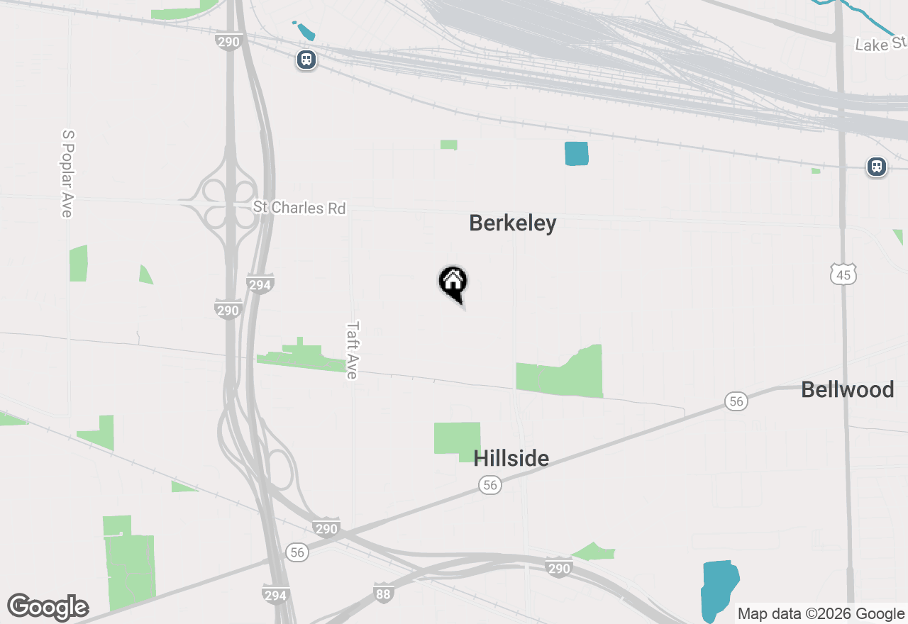 Map of 4929 W Randolph Street, Hillside, IL 60162