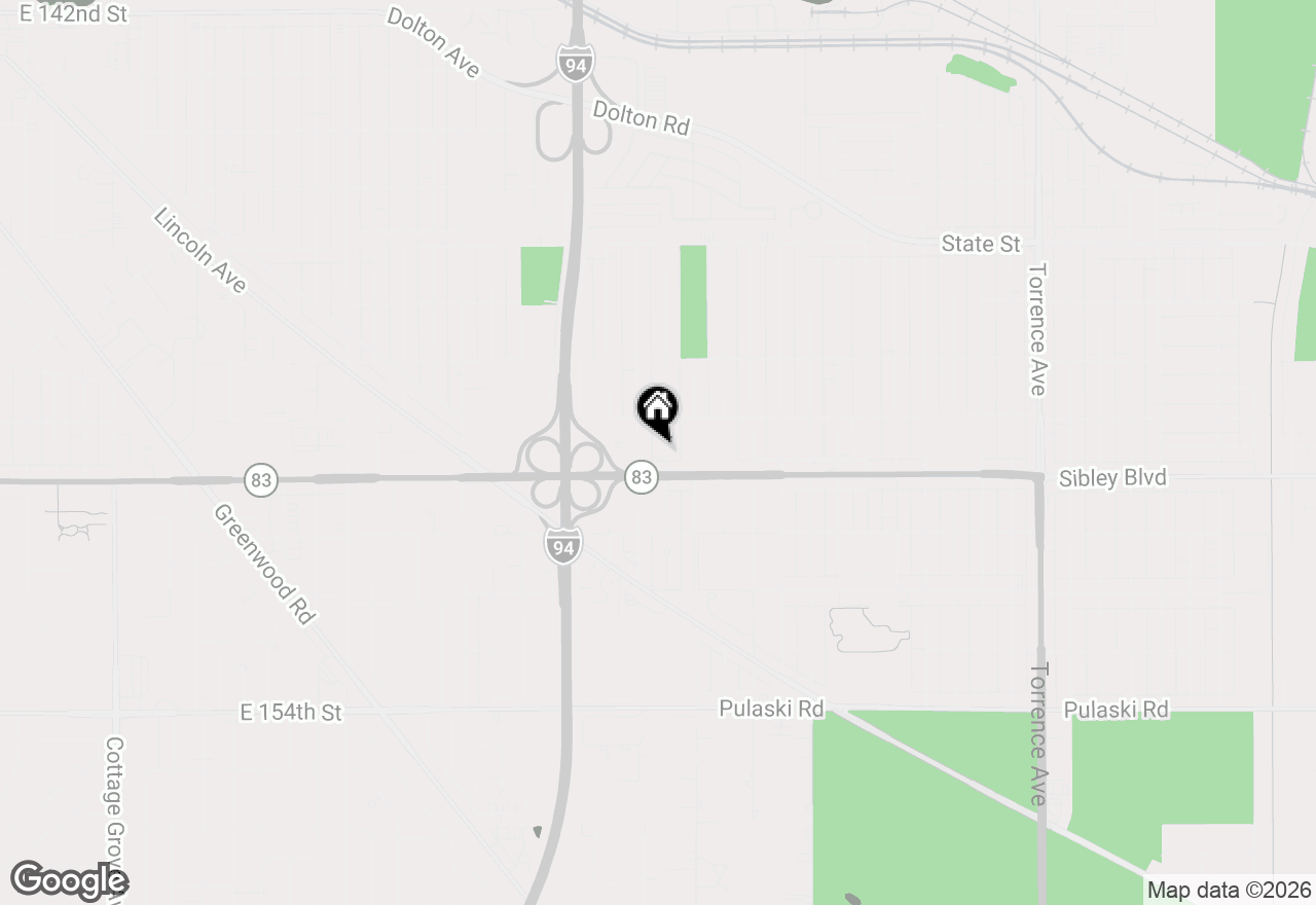 Map of 454 Madison Avenue, Calumet City, IL 60409