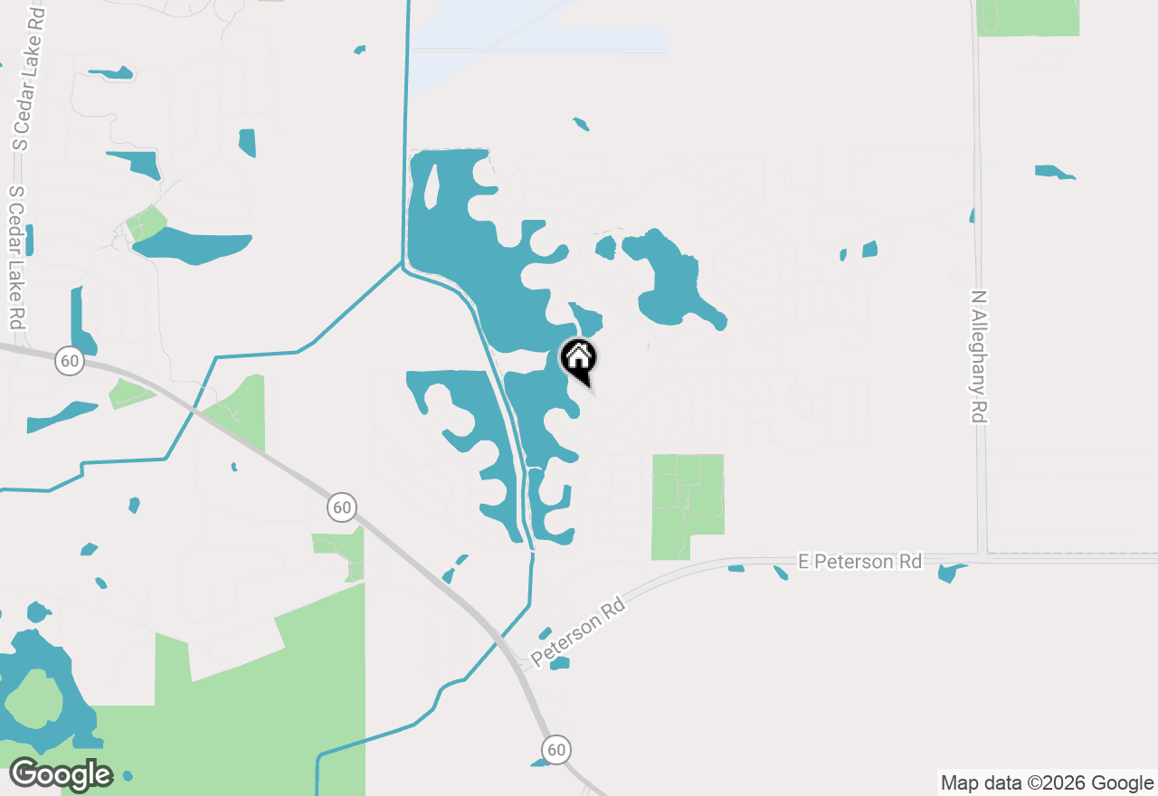 Map of 15 Saratoga Court, Grayslake, IL 60030