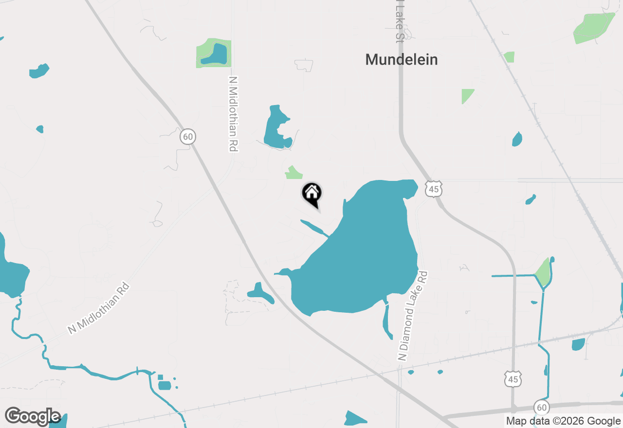 Map of 19393 W Fairview Drive, Mundelein, IL 60060
