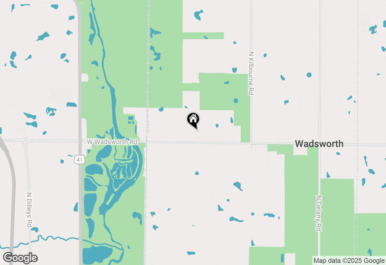 Map of 14930 W Wadsworth Road, Wadsworth, IL 60083