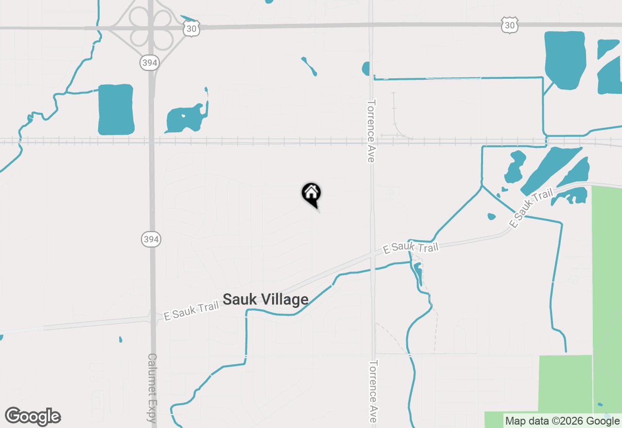 Map of 21716 Orion Avenue, Sauk Village, IL 60411