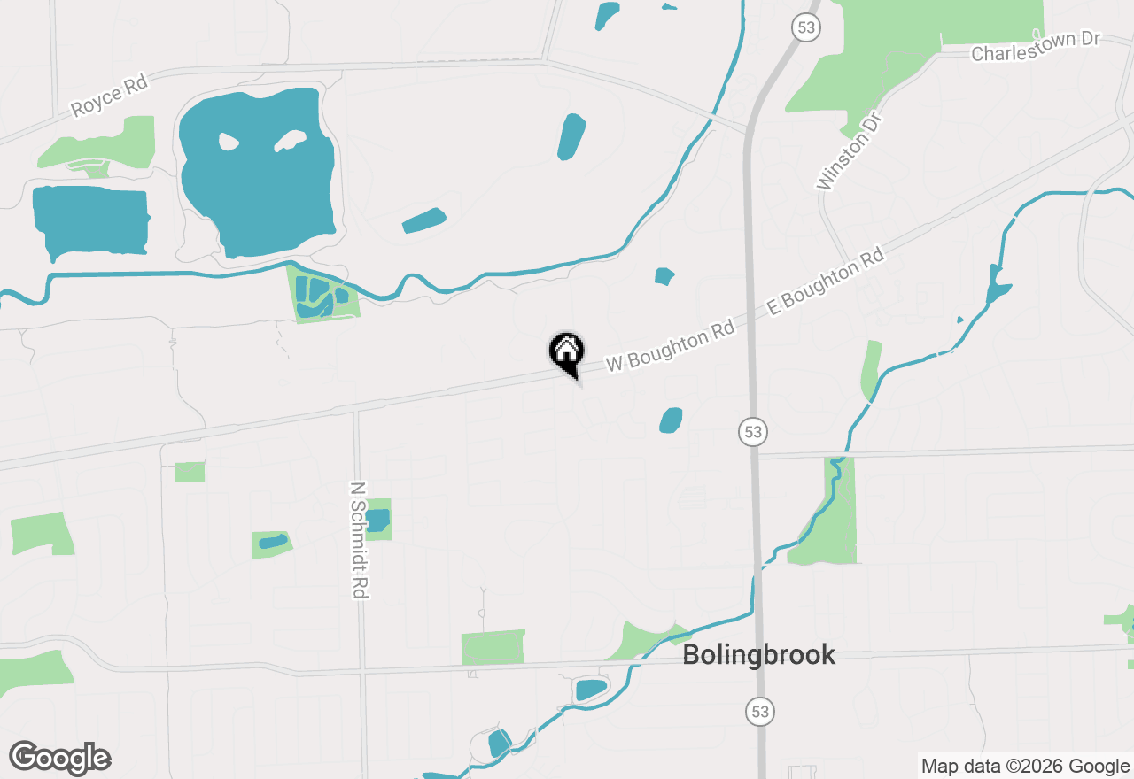Map of 13 Marywood Lane #C, Bolingbrook, IL 60440