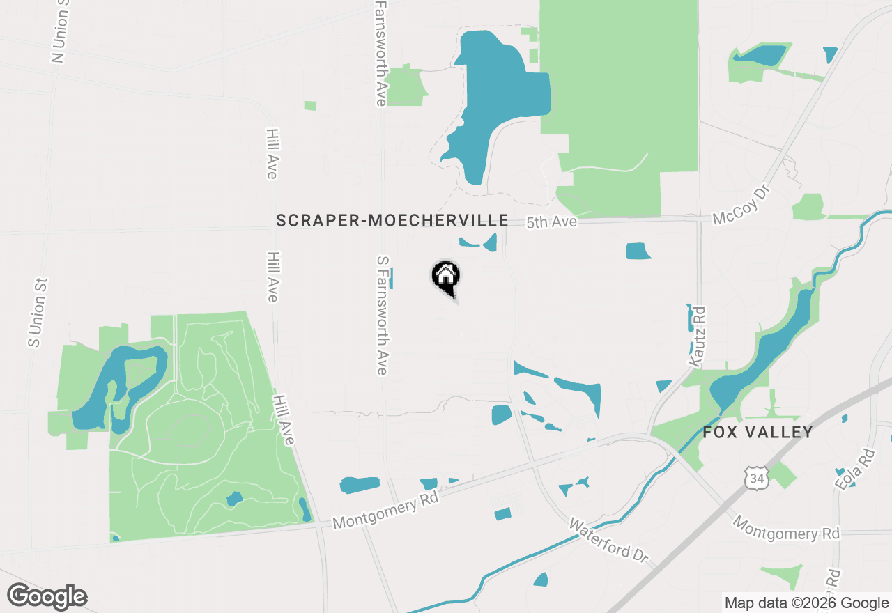 Map of 715 Four Seasons Boulevard, Aurora, IL 60504