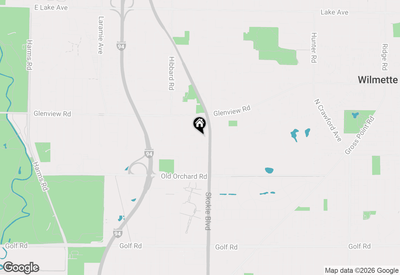 Map of 139 Thelin Court, Wilmette, IL 60091