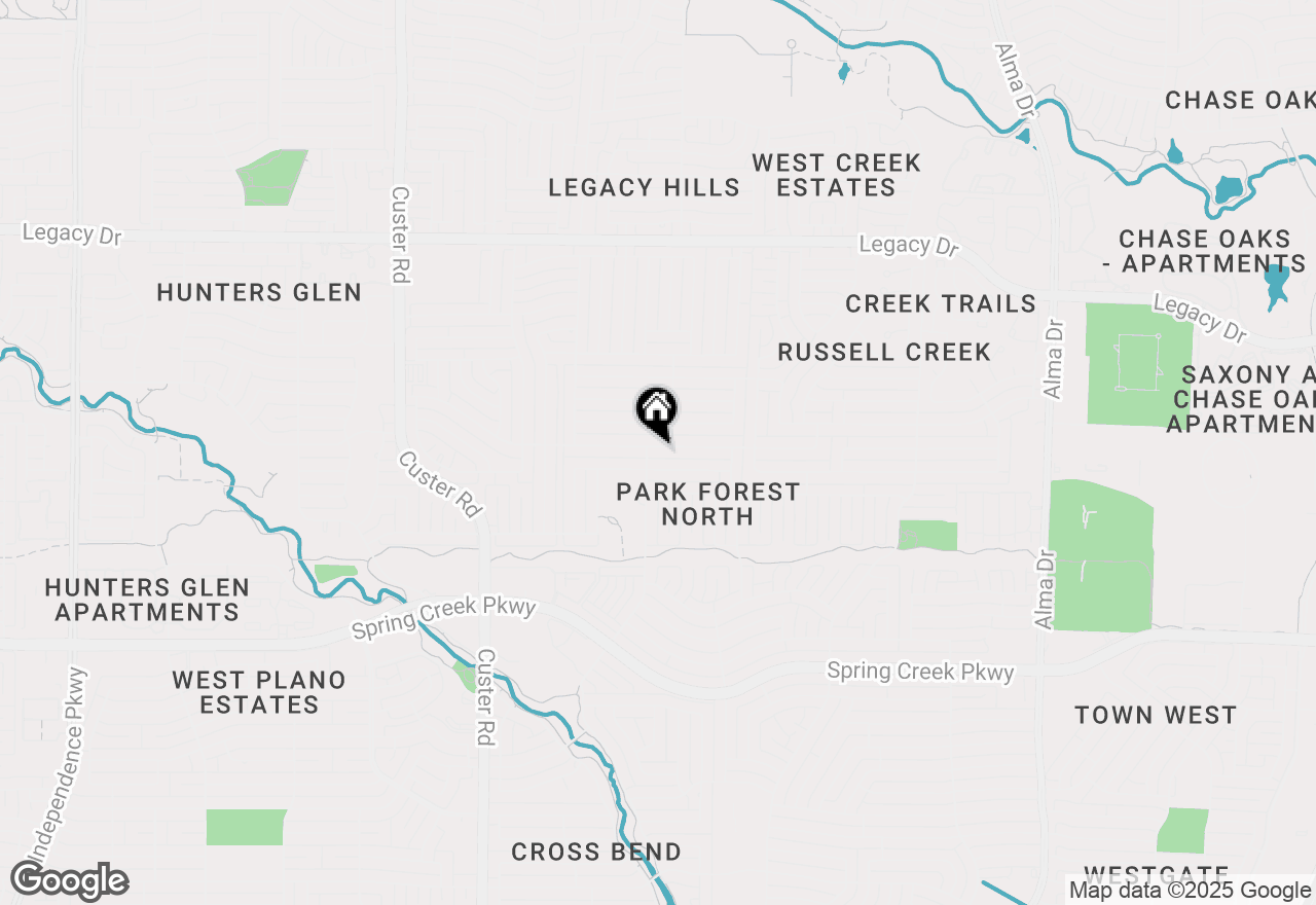 Map of 1708 Cumberland Trail, Plano, TX 75023