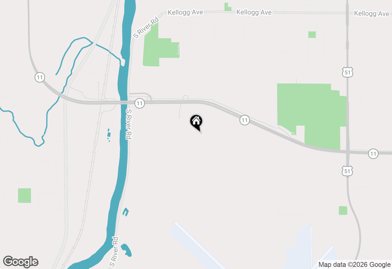 Map of 2635 Kelso Drive, Janesville, WI 53546