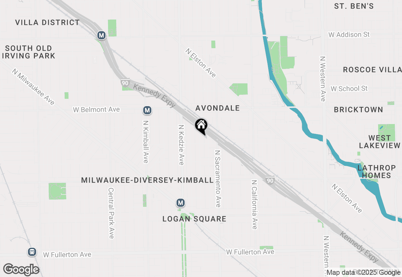 Map of 3017 N Albany Avenue, Chicago, IL 60618