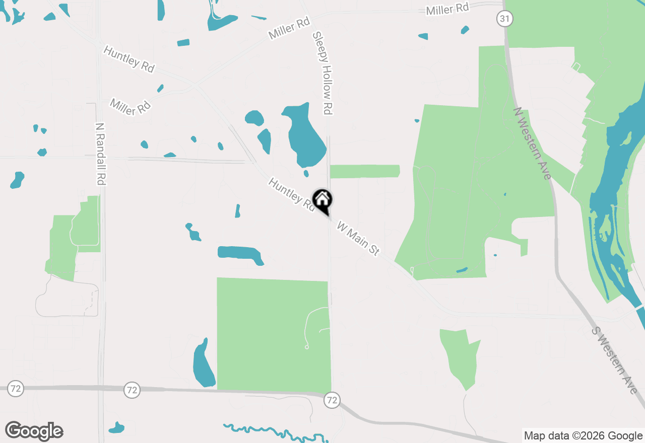 Map of 1403 Karen Drive, West Dundee, IL 60118
