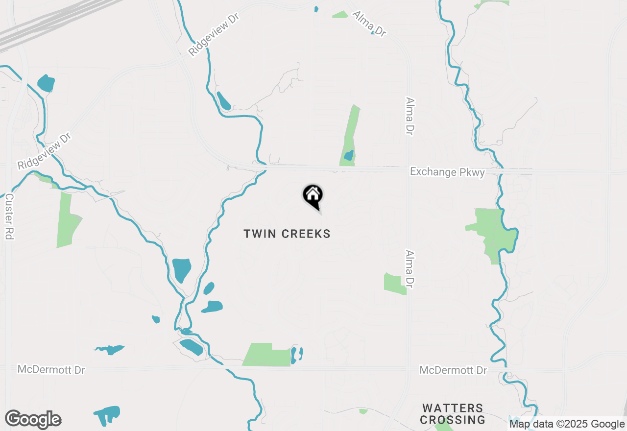 Map of 915 Tyler Court, Allen, TX 75013