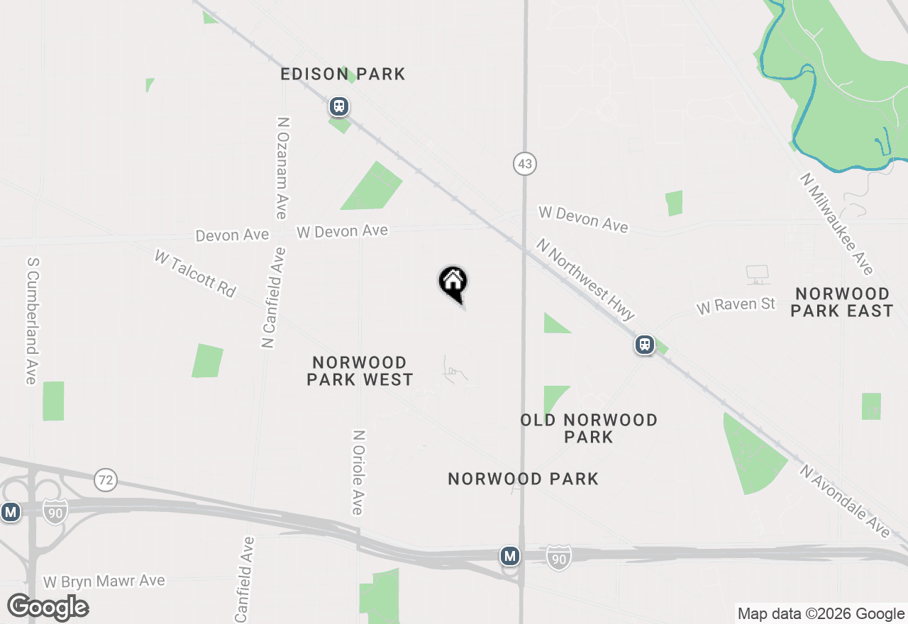 Map of 7317 W Myrtle Avenue, Chicago, IL 60631