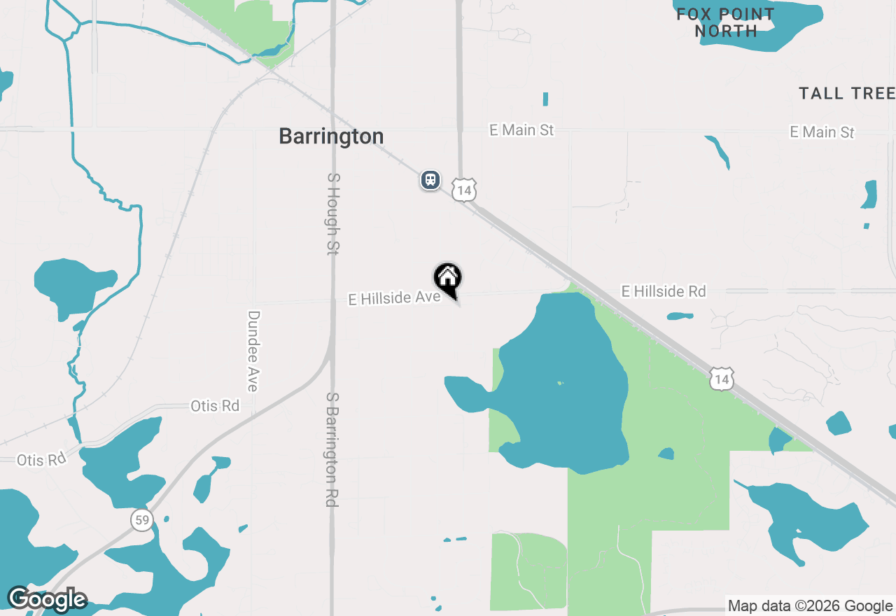Map of 712 Prairie Avenue, Barrington, IL 60010