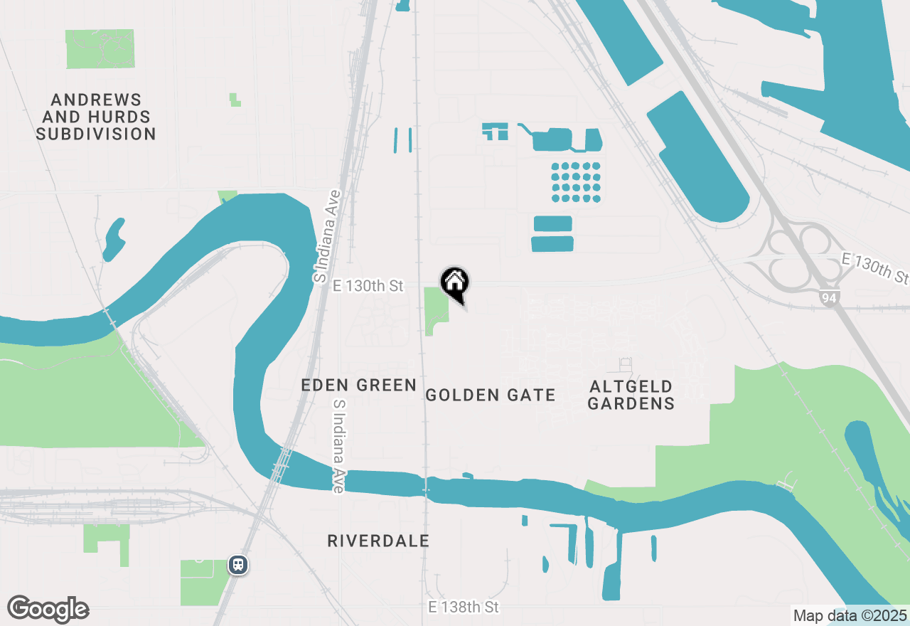 Map of 13041 S Eberhart Avenue, Chicago, IL 60827
