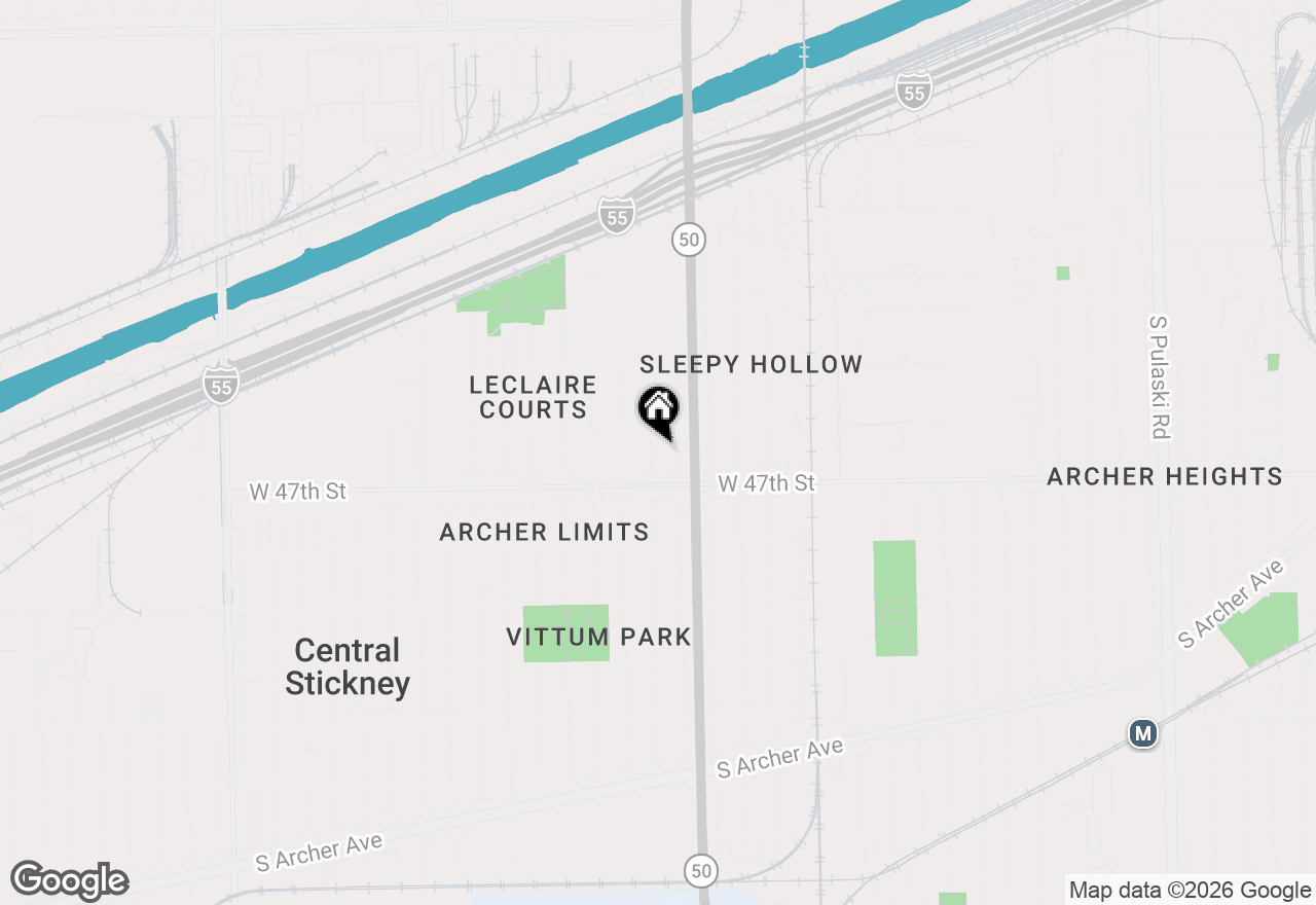 Map of 4626 S La Crosse Avenue, Chicago, IL 60638