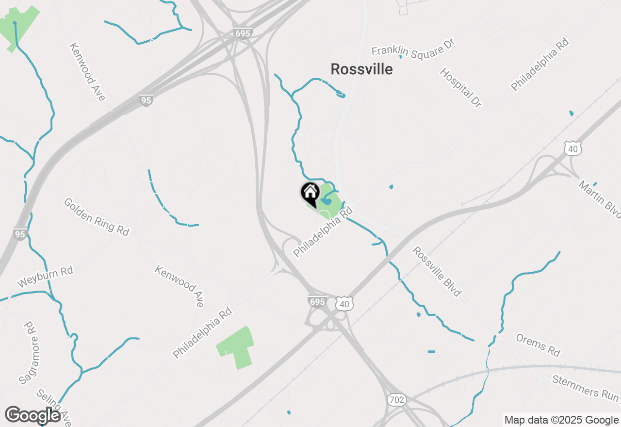 Map of 19 Fontana Lane #108, Baltimore, MD 21237