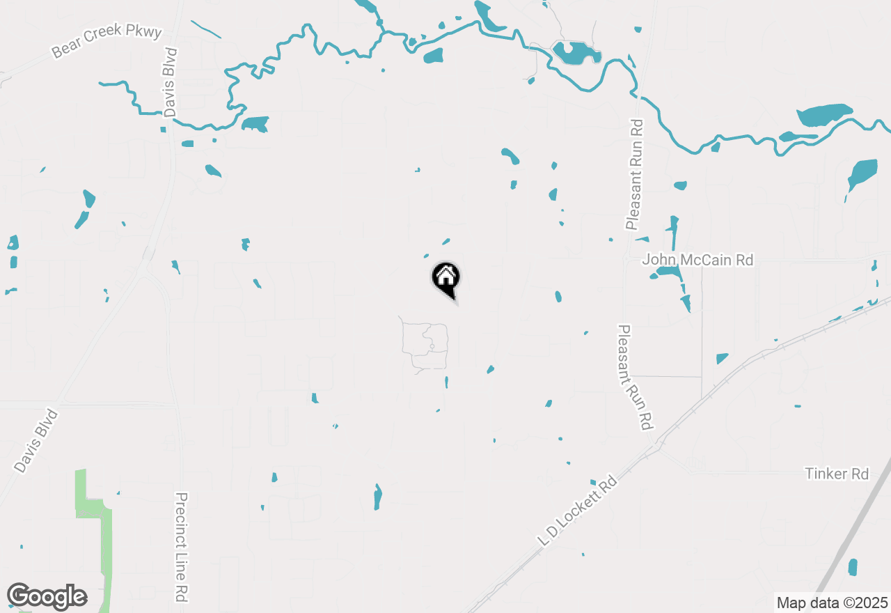 Map of 204 Old Grove Road, Colleyville, TX 76034