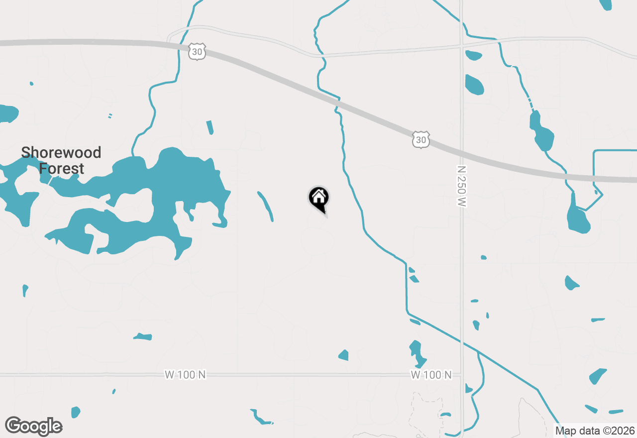 Map of 194 Cricket Knoll Court, Valparaiso, IN 46385