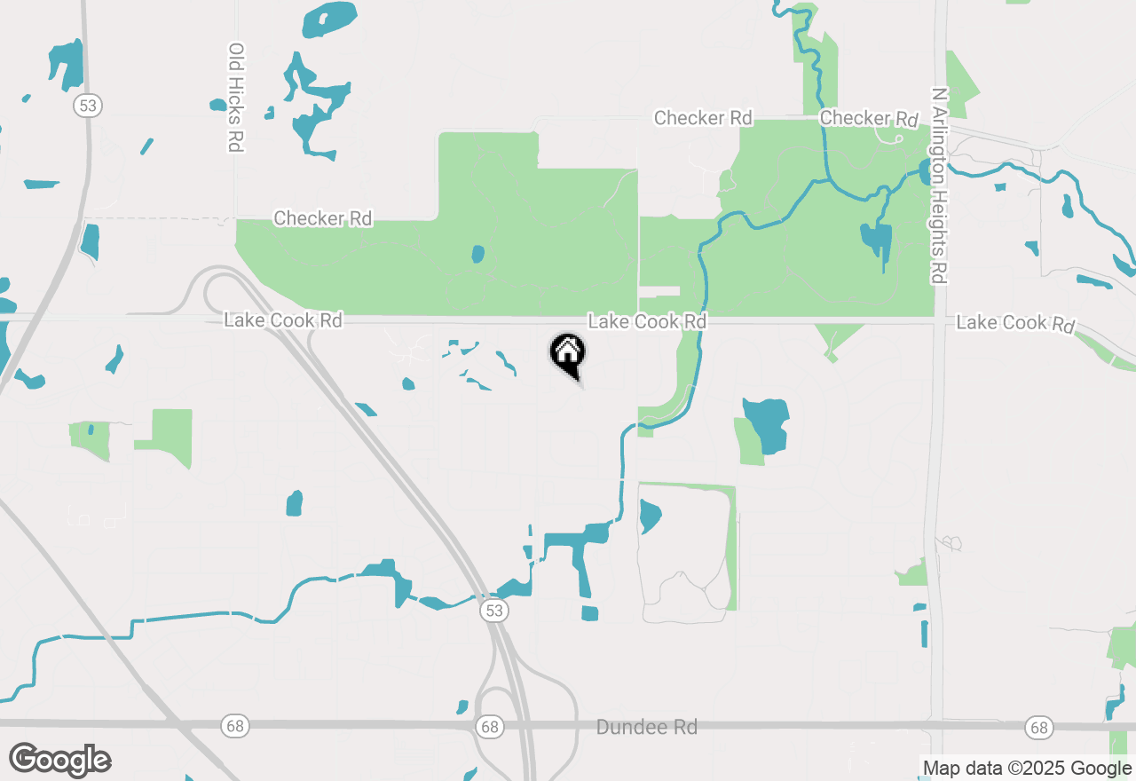 Map of 1650 W Partridge Lane #2, Arlington Heights, IL 60004