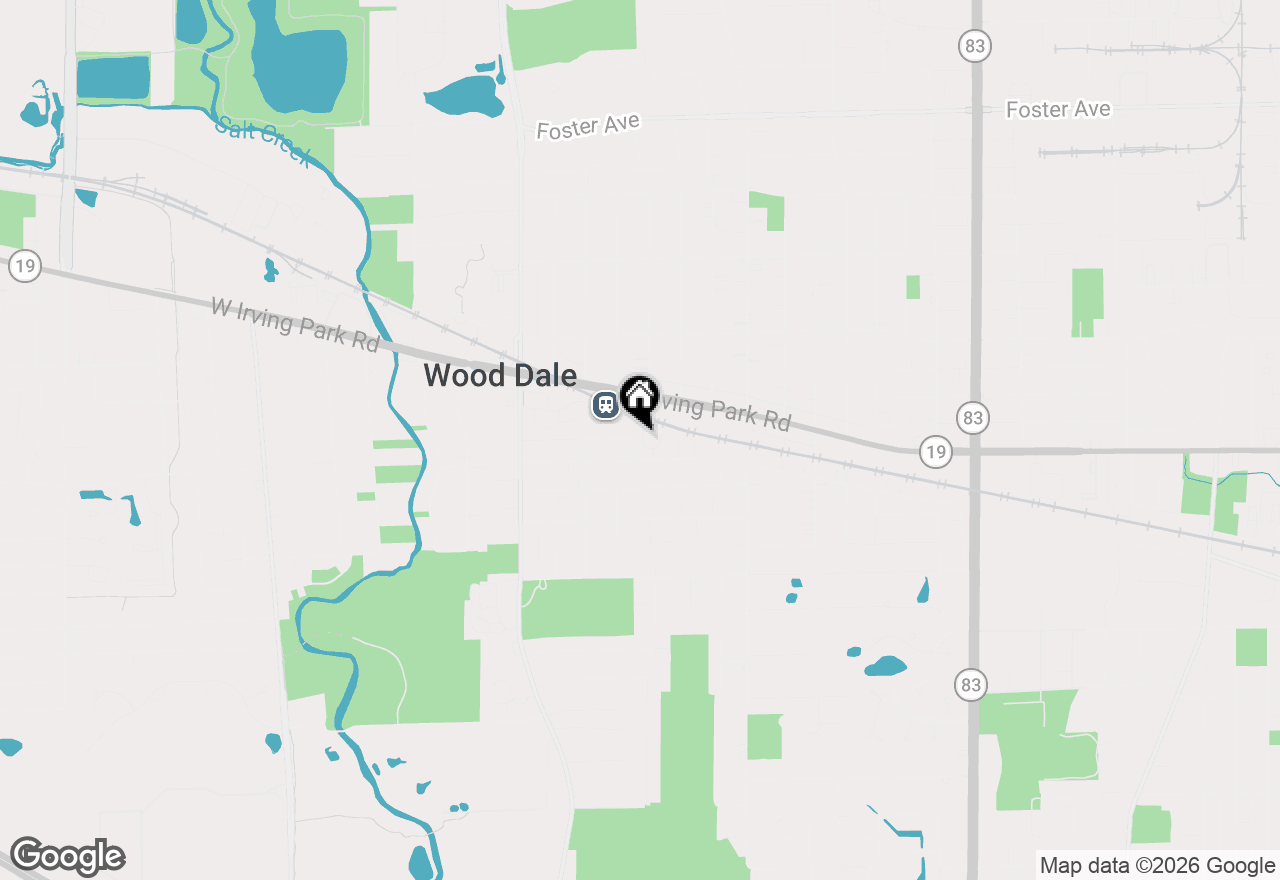 Map of 222 Thomas Drive, Wood Dale, IL 60191