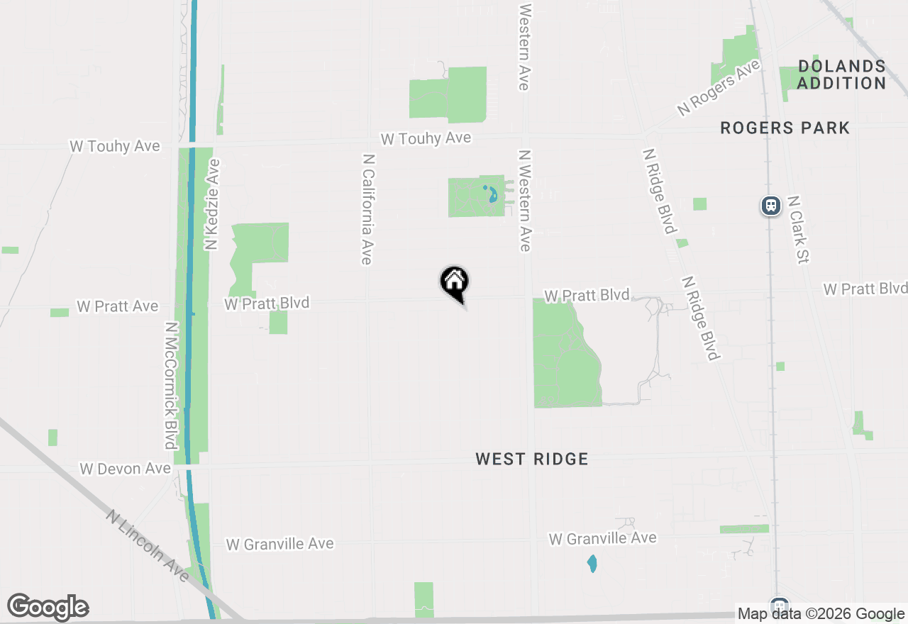 Map of 6739 N Rockwell Street, Chicago, IL 60645