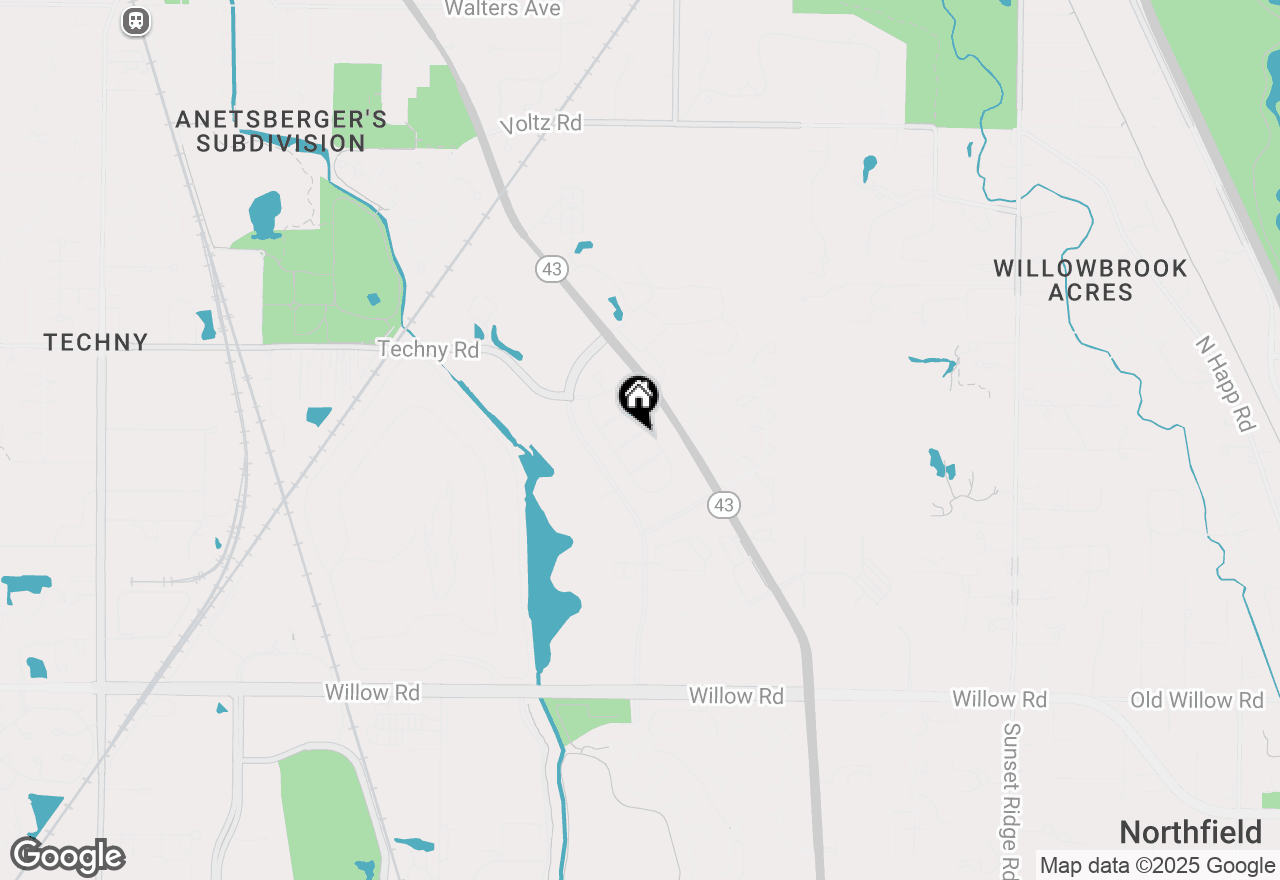 Map of 1137 Taylor Street, Northbrook, IL 60062