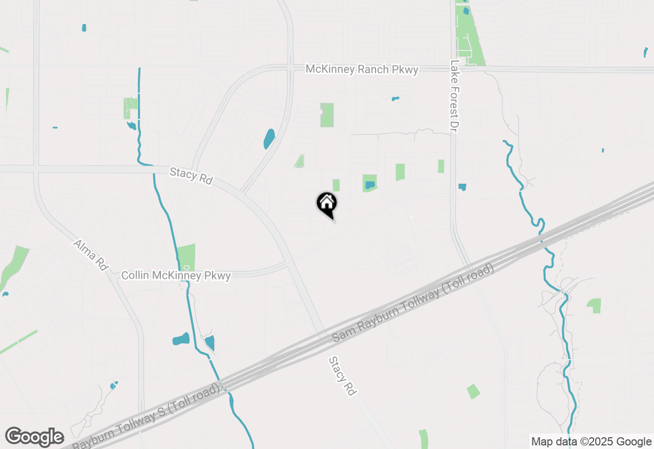 Map of 5745 Adair Lane, Mckinney, TX 75070