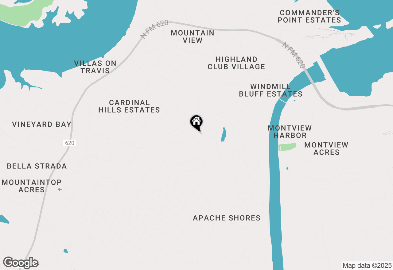 Map of 14702 Broken Bow Trl, Austin, TX 78734