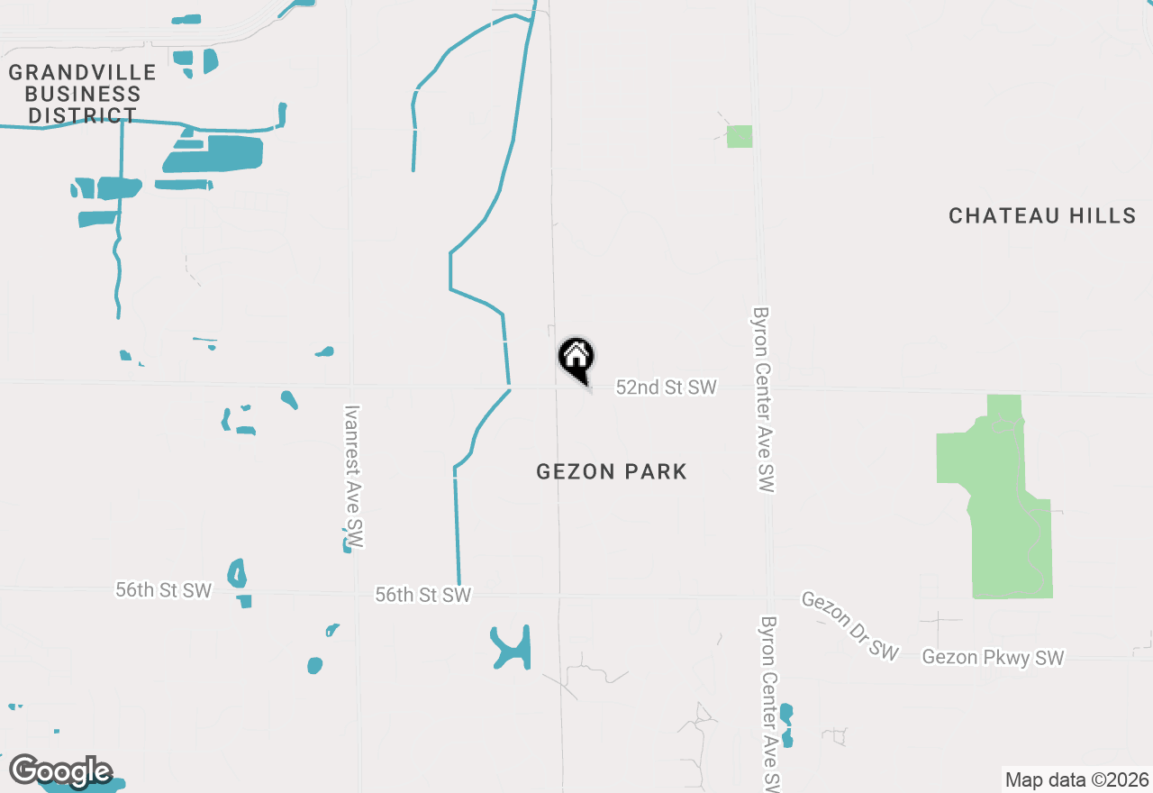Map of 5211 Virginia Lane Sw, Wyoming, MI 49418