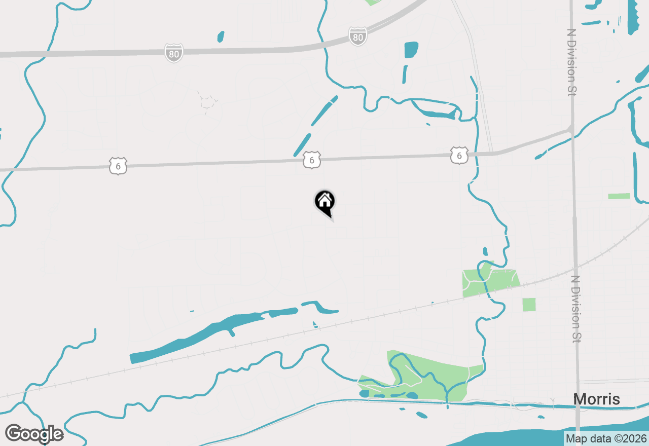 Map of 1209 Lakewood Drive #D, Morris, IL 60450