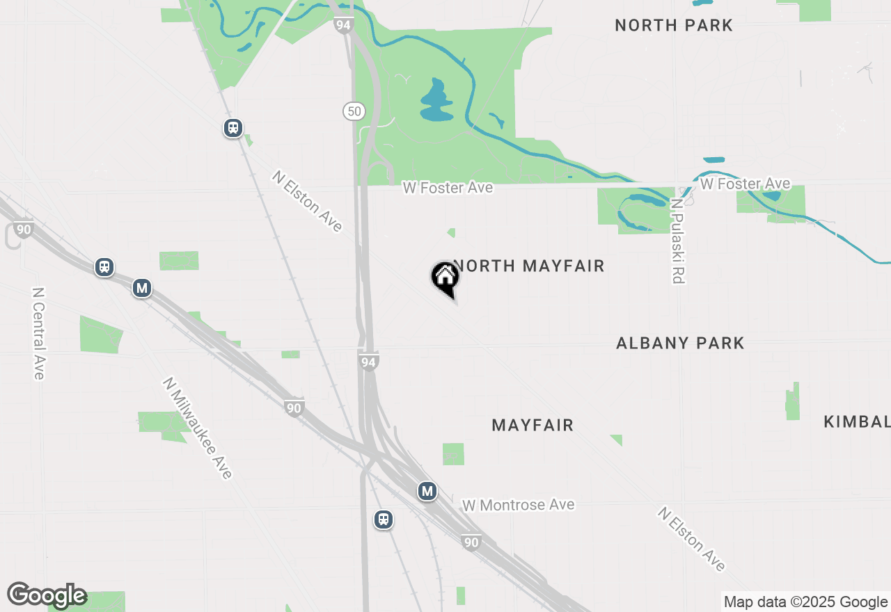 Map of 4901 N Elston Avenue, Chicago, IL 60630