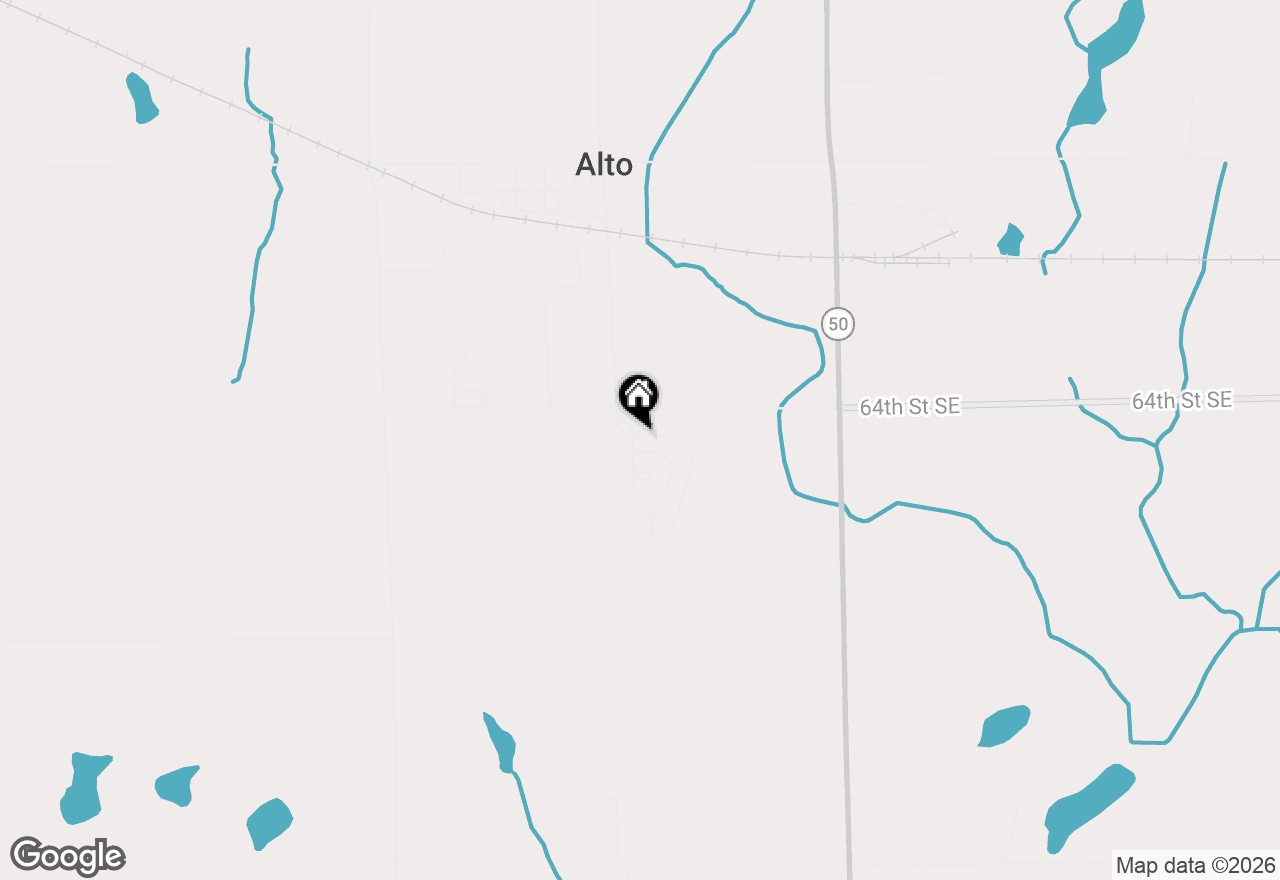 Map of 11600 Bear Meadows Drive Se, Alto, MI 49302
