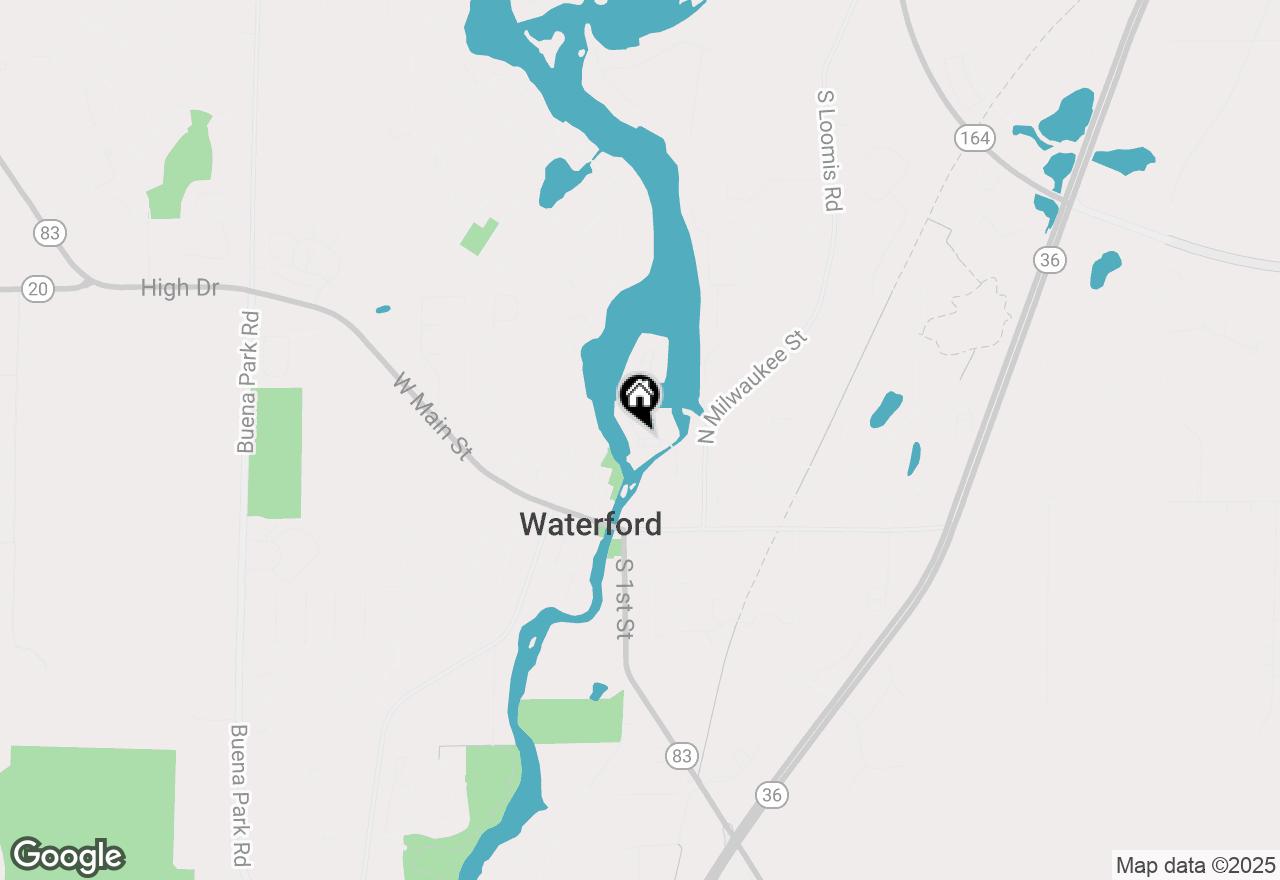 Map of 300 Foxwood Dr #178, Waterford, WI 53185