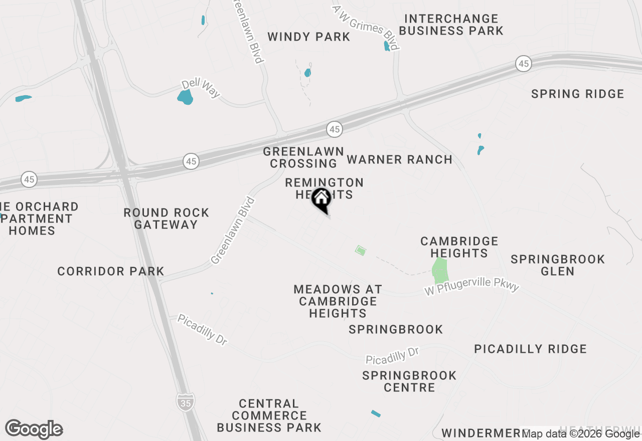 Map of 17504 Emperador Dr, Round Rock, TX 78664
