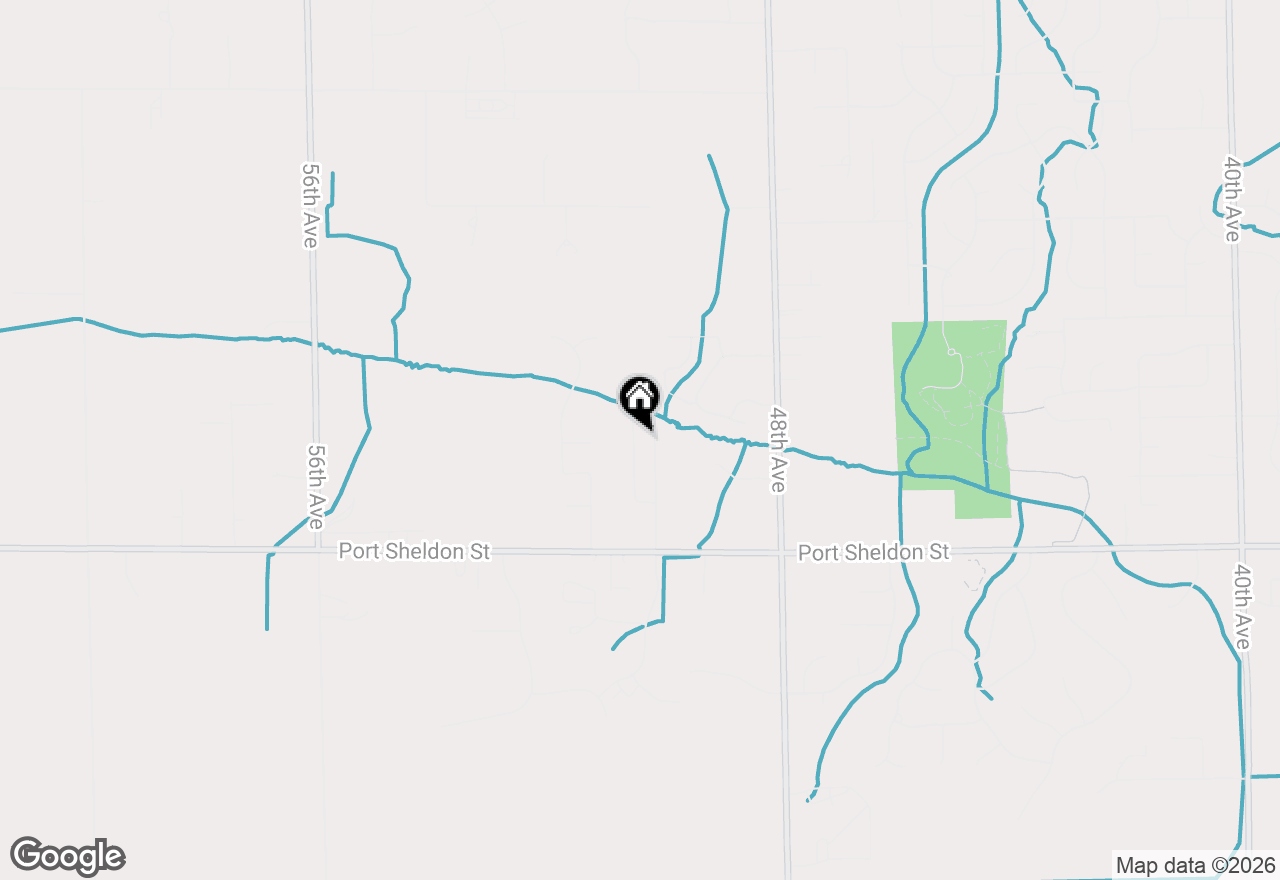 Map of 6584 Moss Lake Drive, Hudsonville, MI 49426