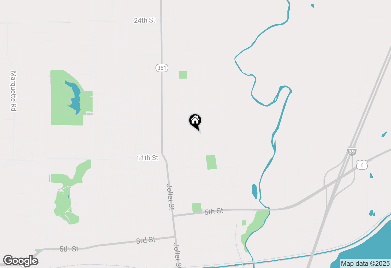 Map of 1271 Crosat Street, Lasalle, IL 61301