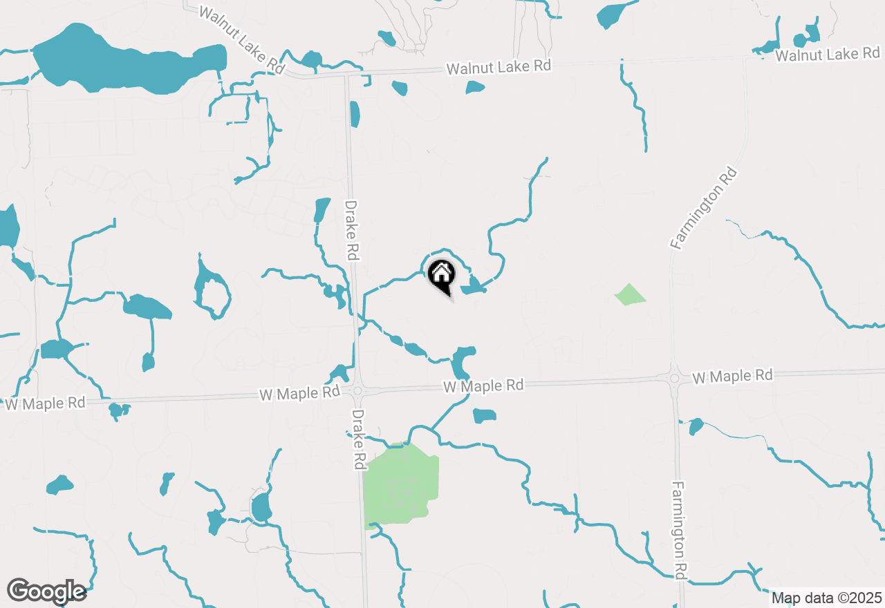 Map of 5727 Royal Wood, West Bloomfield, MI 48322