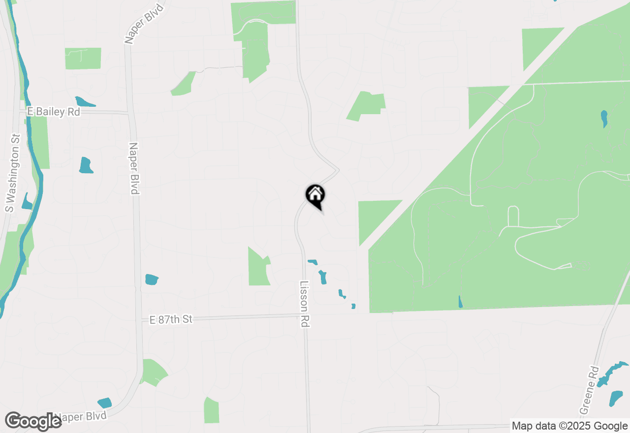 Map of 1903 Montclair Drive, Naperville, IL 60565