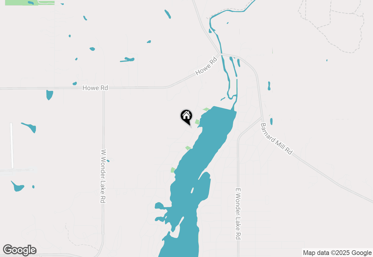 Map of 5535 Wonder Woods Drive, Wonder Lake, IL 60097