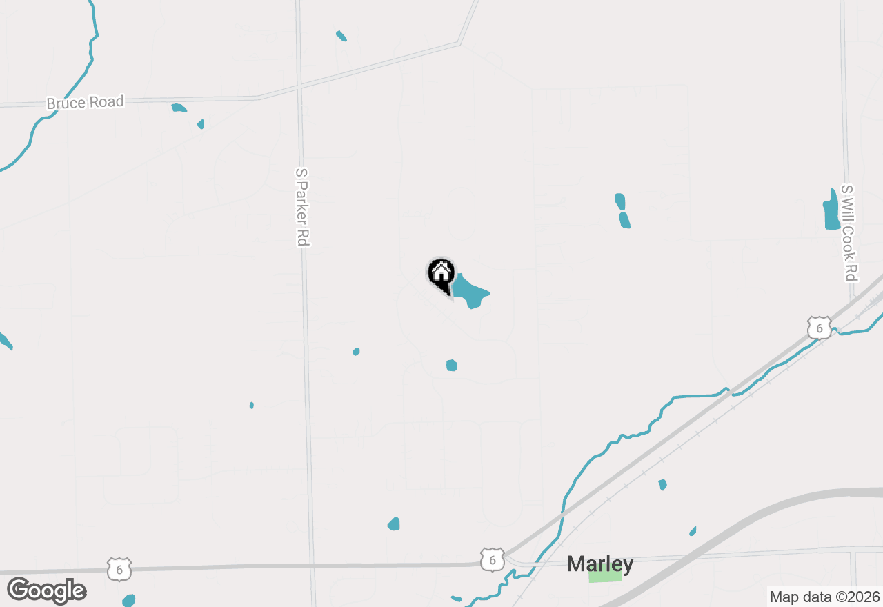Map of 17949 S Crystal Lake Drive, Mokena, IL 60448