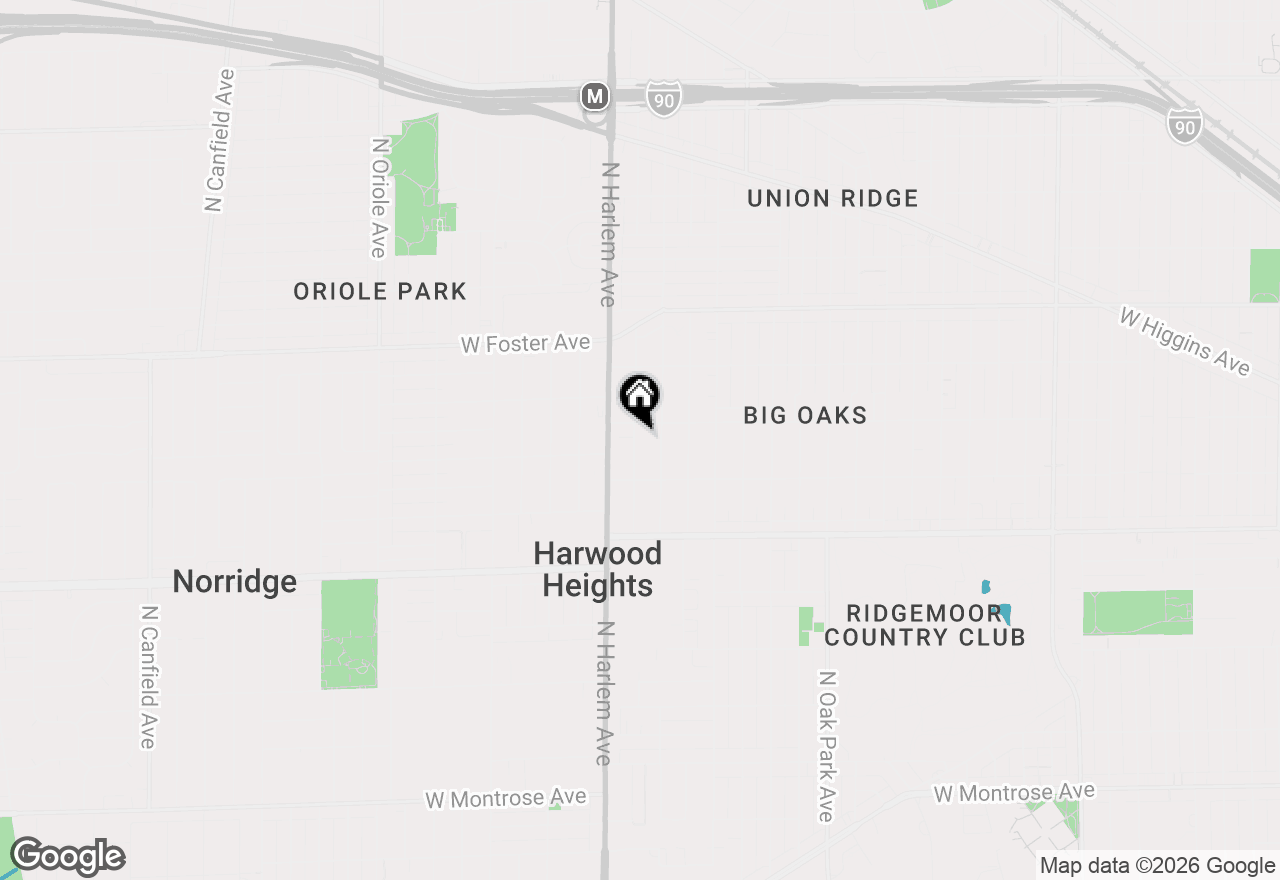 Map of 4945 N Neva Avenue, Chicago, IL 60656