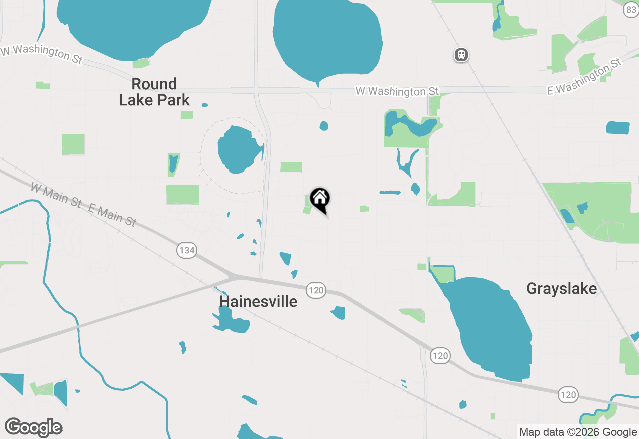 Map of 225 E Brittany Lane, Hainesville, IL 60030