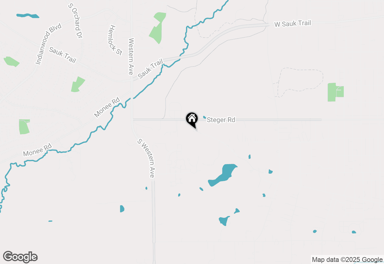 Map of 2135 Richton Road, Steger, IL 60475