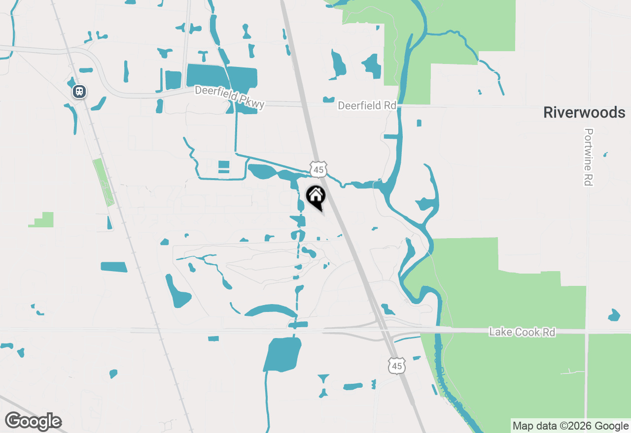 Map of 212 Inverrary Lane #B2, Deerfield, IL 60015