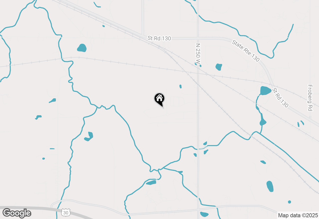 Map of 298 Holst Lane, Valparaiso, IN 46385